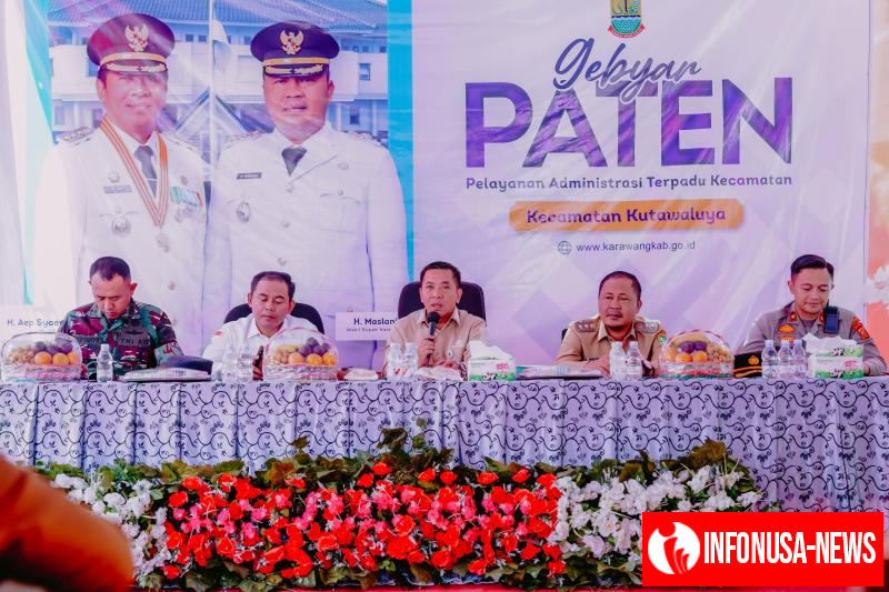 Polres Karawang Kawal Ketat Gebyar Paten, Sinergi Forkopimda Sukseskan Gebyar Paten 2025 di Kutawaluya Pastikan Kegiatan Aman dan Kondusif