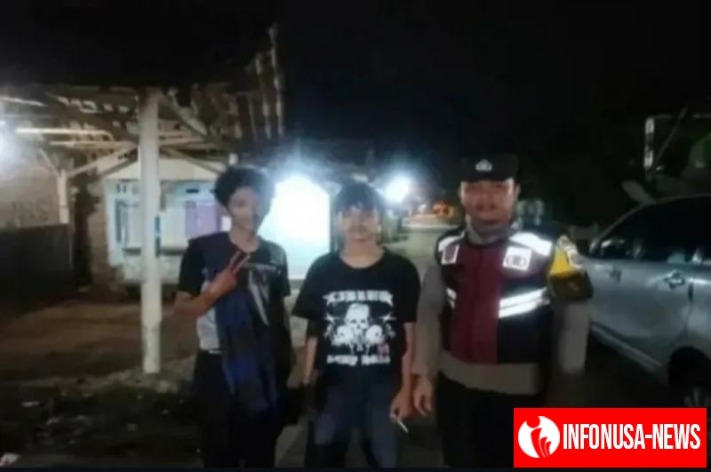 Upaya Bhabinkamtibmas Ikut Serta Dalam Giat Ronda Bersama Warga