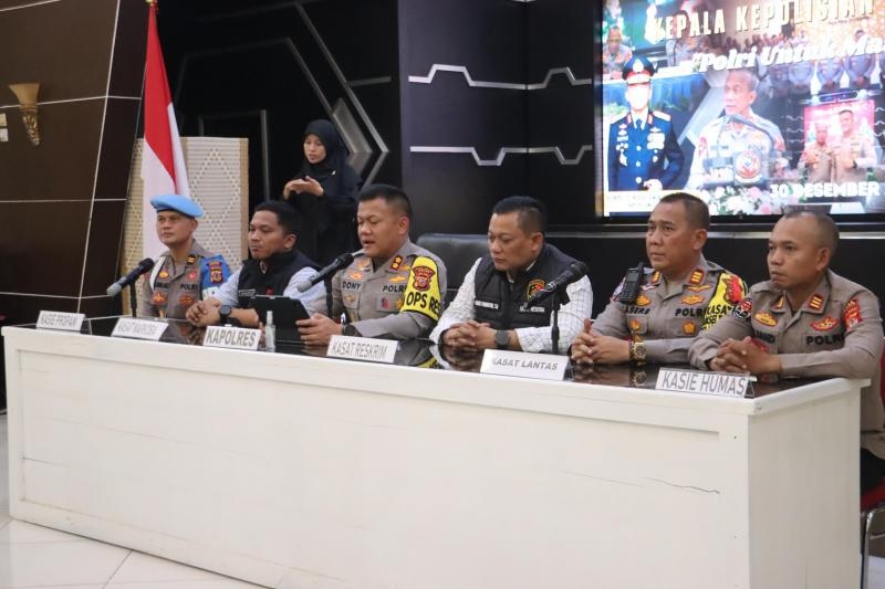 Rilis Akhir Tahun 2025, Polres Subang Catat Penurunan Kriminalitas dan Tekankan Komitmen Polri untuk Masyarakat