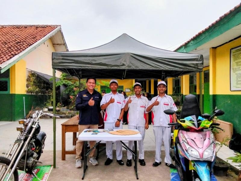 Karya Siswa TBSM SMK Tri Mitra Warnai Pelepasan SMPN 1 Jatisari, Tumbuhkan Mimpi Anak Muda di Dunia Otomotif
