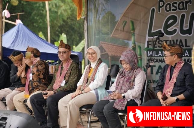 Wakil Bupati Garut Putri Karlina Hadiri Acara Pasar Pasisian Leuweung Sekaligus Peringatan Milangkala Desa Mekarsari ke-42 