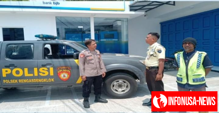 Cegah Gukamtibmas Disiang Hari, Polsek Rengasdengklok Polres Karawang Laksanakan Patroli