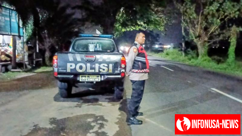 Polsek Telagasari Antisipasi Gukamtibmas Malam dengan Giat Patroli