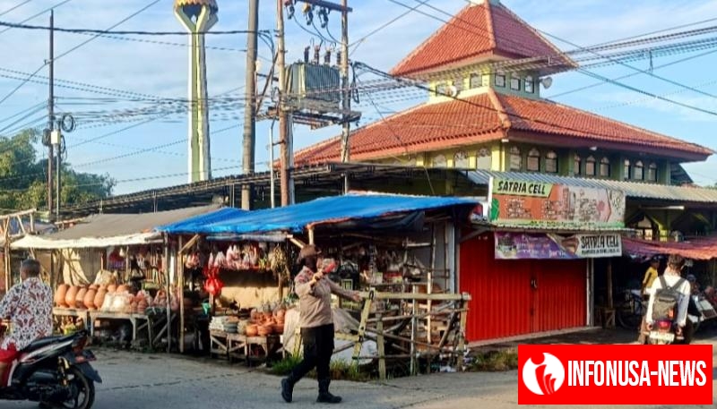 Personel Polsek Rengasdengklok Laksanakan kegiatan Yanmas Gatur Lalu lintas Pagi