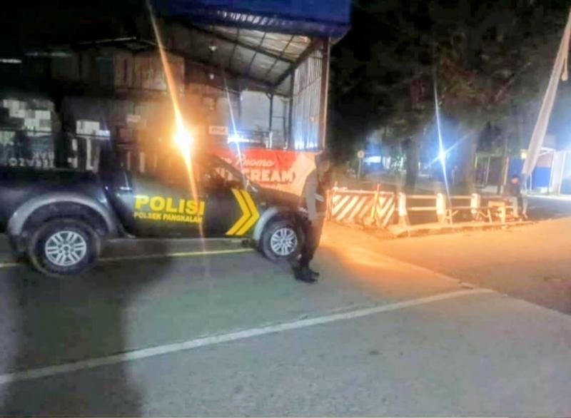 Cegah Tindak Kejahatan Jalanan, Polsek Pangkalan Gelar Tugas Patroli Perintis di Pertigaan Tegalloa