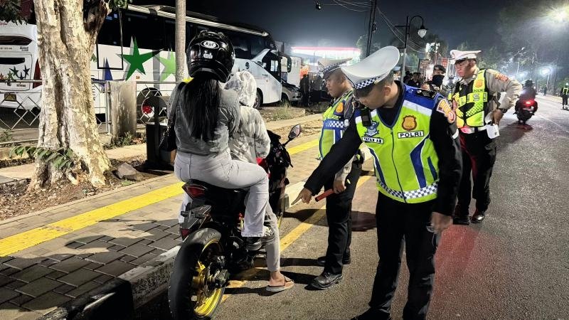 POLRES SUBANG GELAR KRYD GABUNGAN DEMI KONDUSIFITAS KOTA SUBANG