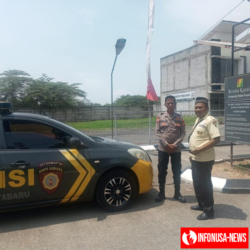 Cegah Guantibmas Patroli Polsek Kotabaru Sambangi Perumahan Buana Kotabaru Raya