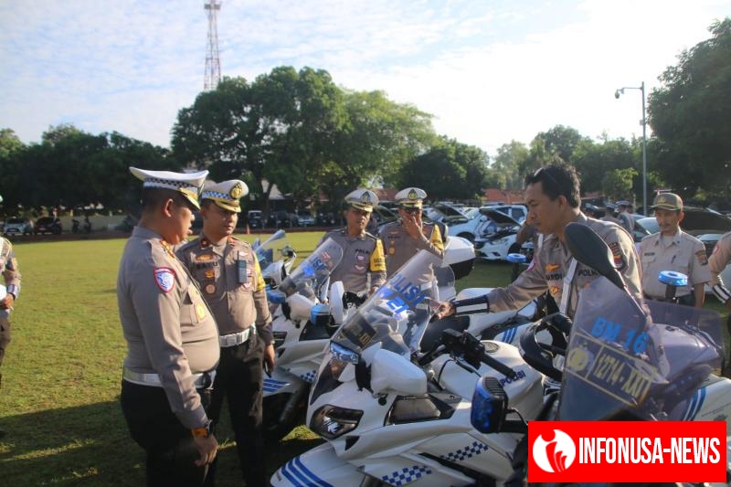 180 Personel Lalu Lintas Polda NTB Siap Kawal Arus Lalu Lintas MotoGP Mandalika 2025
