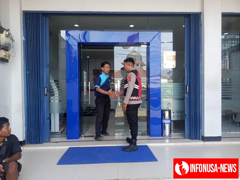 Polsek Tempuran Pantau Keamanan Obvit Perbankan, Melalui Patroli Presisi Rutin Siang tadi.