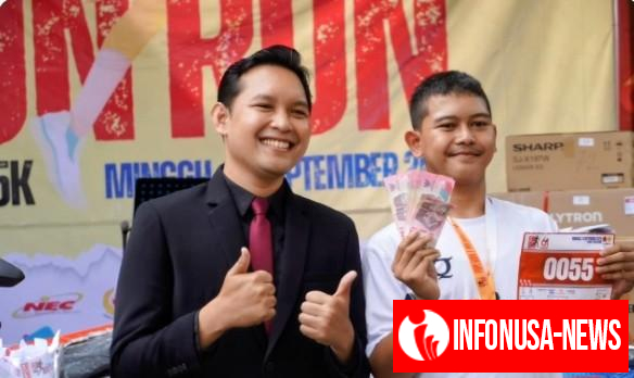 Bupati Wahyu Hadiri Semarak Fun Run 7,5K Dies Natalis Fakultas Hukum Universitas Suryakencana, Bupati Ajak Generasi Muda Jadi Kebanggaan Cianjur