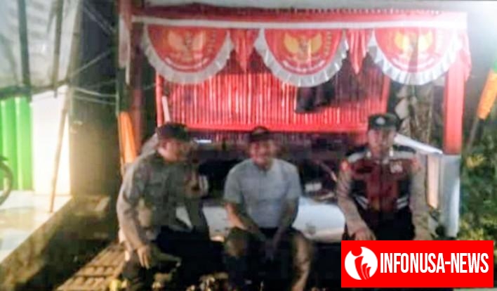 Patroli Polsek Rengasdengklok Ajak Petugas Ronda Guna Cegah Gangguan Kamtibmas
