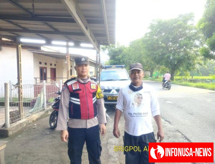 Upaya Prekat Polsek Banyusari Giat Patroli Jalan Raya Antisipasi Kejahatan