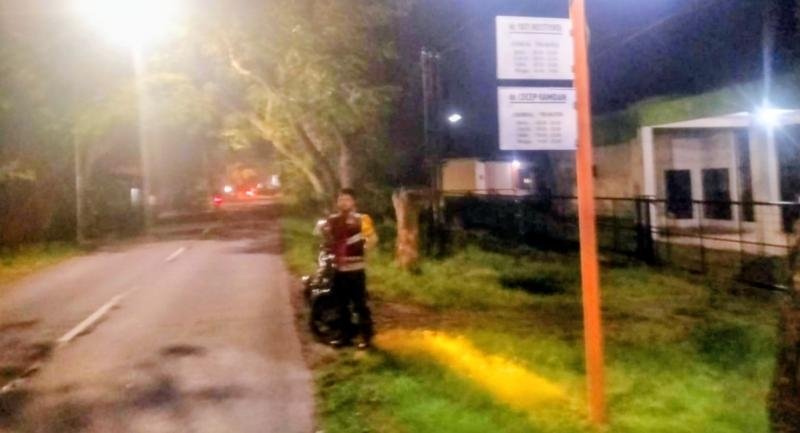Upaya Personel Polsek Lemahabang Laksanakan Patroli Prekat Malam