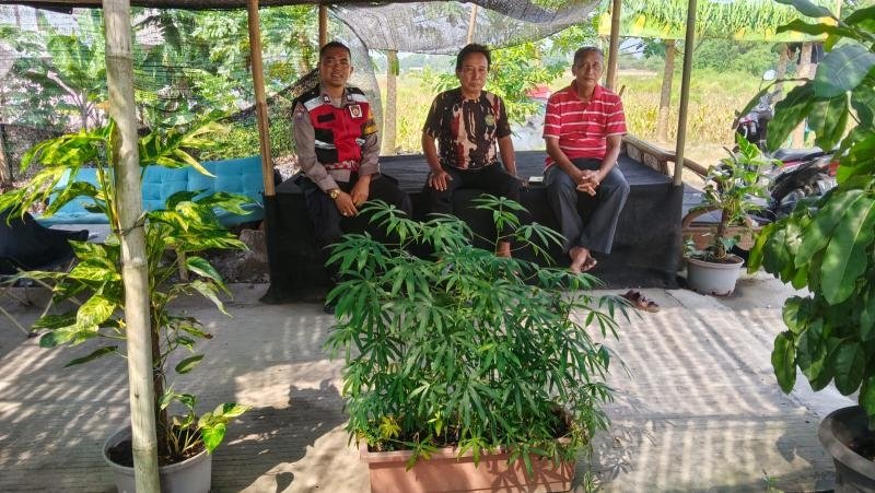 Cegah Potensi TPPO Bhabinkamtibmas Polsek Telagasari Berikan Himbauan