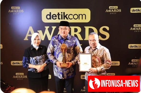 Diskominfo Kabupaten Bogor Hadiri Kegiatan penganugerahan Detikcom Award 2025.