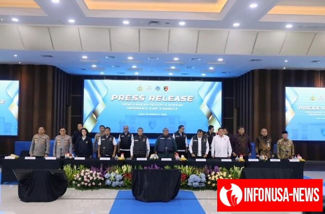 Korban TPPO Kamboja Kembali Pulang, Bupati Kuningan H. Dian Rachmat Yanuar : Apresiasi Kerja Keras Polri dan Ketua Presiden KSPSI