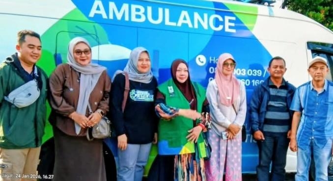 RSUD Jatisari Salurkan Bantuan Kemanusiaan untuk Korban Banjir Sukamekar