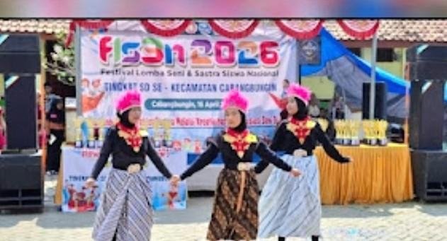 Tumbuhkan Mimpi Sejak Dini, Ratusan Siswa Cabangbungin Beradu Kreativitas di FLS3N