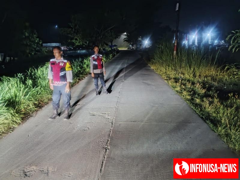 Anggota Polsek Batujaya Terus Ciptakan Keamanan dan Ketertiban serta Kondusifitas Dilingkungan Masyarakat