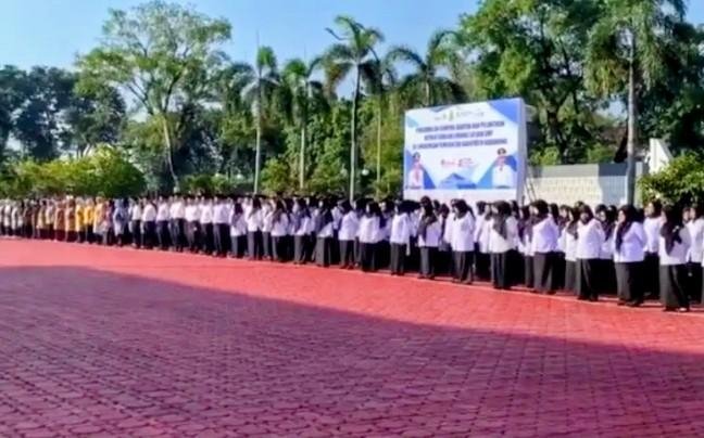 Resmi Dilantik, 199 Kepsek Karawang Diingatkan: Jangan Khianati Dana Pendidikan