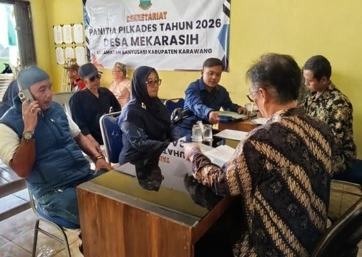 Pendaftar Kedua Pilkades Mekarasih, Teh Iyos Bawa Semangat Baru untuk Membangun Desa