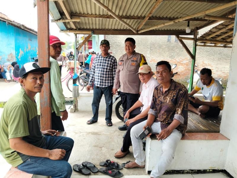 Aipda Ade Kanit Binmas Polsek Batujaya ajak Masyarakat untuk menjaga Kamtibmas