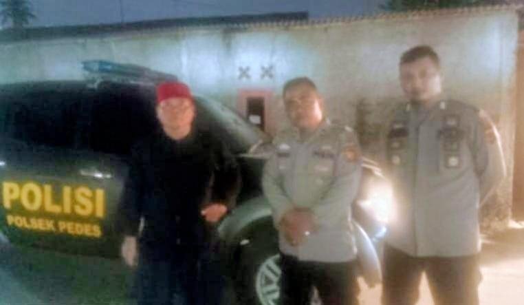 Stop Kejahatan Di Malam Hari Polsek Pedes Polres Karawang Tingkatkan Keamanan Di Jalanan Sepi