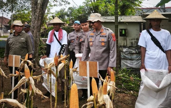 Komitmen Satreskrim Polres Karawang Sukseskan Program Swasembada Pangan