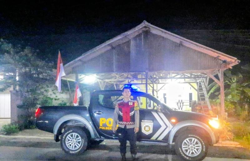 Polsek Telagasari Laksanakan Patroli Rutin, Susuri Wilayah Rawan