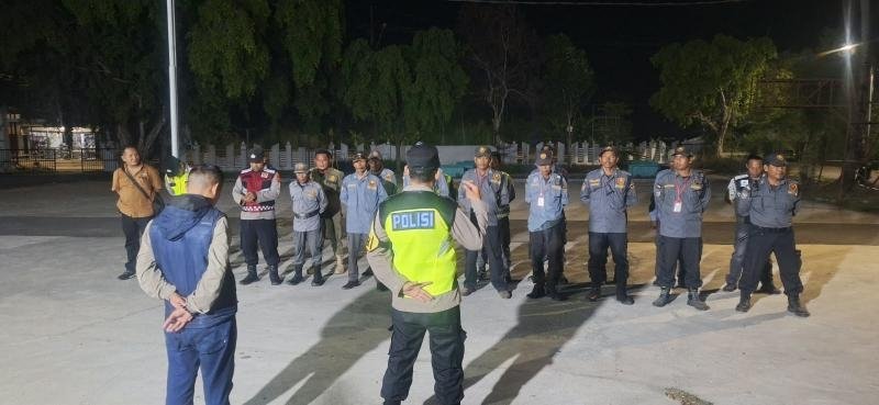 Patroli Gabungan Polsek Pakisjaya Bersama Muspika Kecamatan Gelar Patroli Malam Minggu