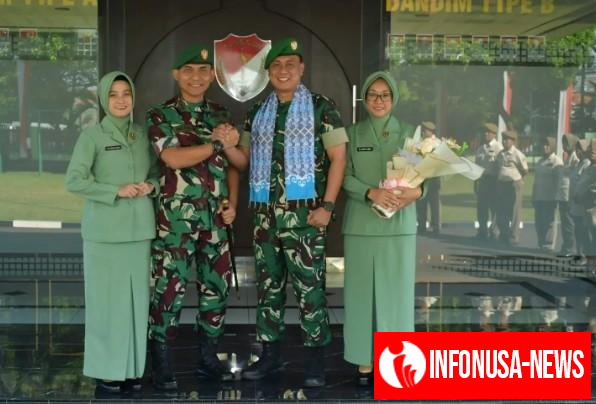 Suasana Hangat & Kekeluargaan Menyelimuti Markas Komando Distrik Militer 0508/Depok, di Iringi Penyambutan Calon Dandim Depok