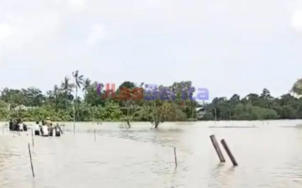 300 Meter yang Terasa Terlalu Jauh: Banjir Jayanegara Menjerat Mobilitas dan Ekonomi Warga
