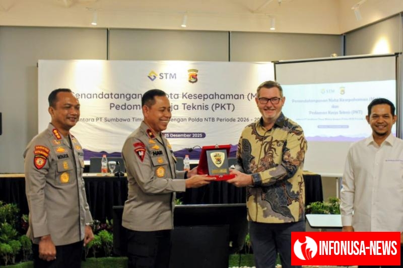 Wakapolda NTB: Keamanan Jadi Investasi Utama, MoU Polda NTB–PT STM Diperpanjang