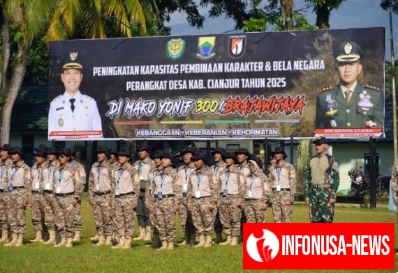 Bupati Cianjur dr. Wahyu Buka Pelatihan Karakter dan Bela Negara untuk 250 Perangkat Desa
