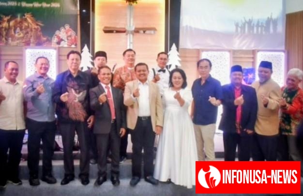 Suasana Penuh Kehangatan, Damai, dan Kebersamaan Mewarnai Perayaan Natal Jemaat Kristen Sumedang Tahun 2025