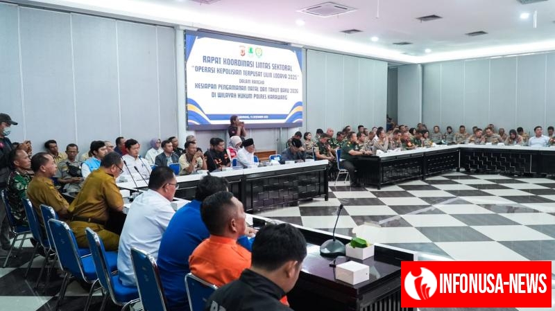 Polres Karawang Gelar Rakor Lintas Sektoral Ops Lilin Lodaya 2025, Pastikan Kesiapan Pengamanan Nataru