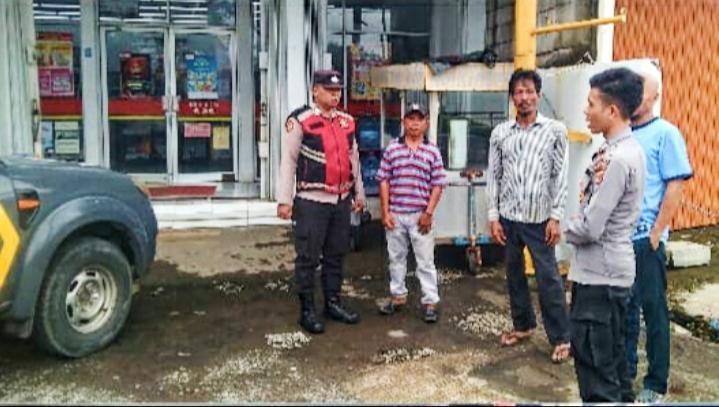 Cegah TPPO, Patroli Samapta Polsek Rengasdengklok, Laksanakan Sosialisasi Kepada Masyarakat