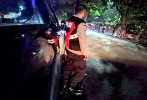 Patroli Polsek Telagasari Susuri Wilayah Rawan Gukamtibmas Pastikan Lingkungan Aman