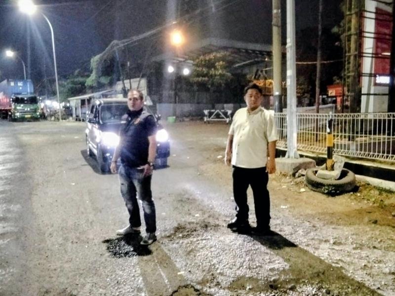Antisipasi Tawuran Remaja dan Curanmor, Unit Reskrim Polsek Klari Gelar Patroli Kring Serse di Bunderan Masari