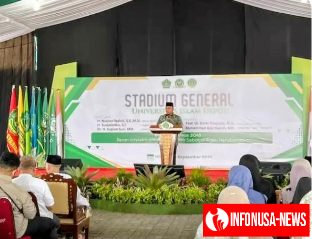 Di Hadapan Civitas Academica Universitas Islam Depok, Supian Suri Dalam Sambutannya Menyampaikan Soal 3K
