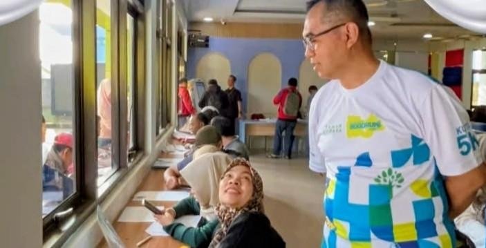 Tak Sekadar Gowes, Sekda Bogor Temui Warga dan Pastikan Pelayanan Publik Berjalan Baik