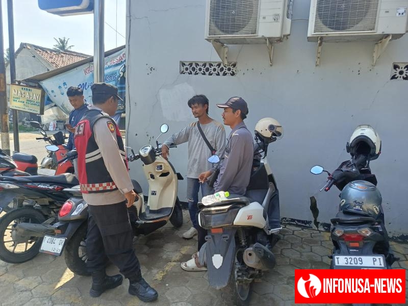 Polisi Berikan Himbauan Kepada petugas Parkir, Giat pencegahan Aksi Premanisme dilingkungan masyarakat.