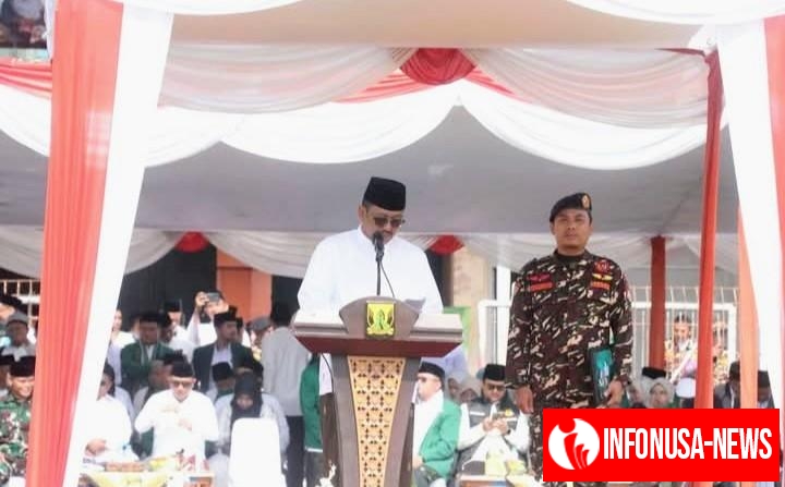 Hari Santri Tingkat Kabupaten Sukabumi, Bupati H. Asep Japar, Jadikan Momentum Kebangkitan Santri