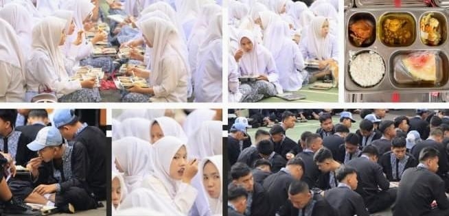 Sepiring Harapan untuk Masa Depan, MBG Hadir di SMK Tri Mitra