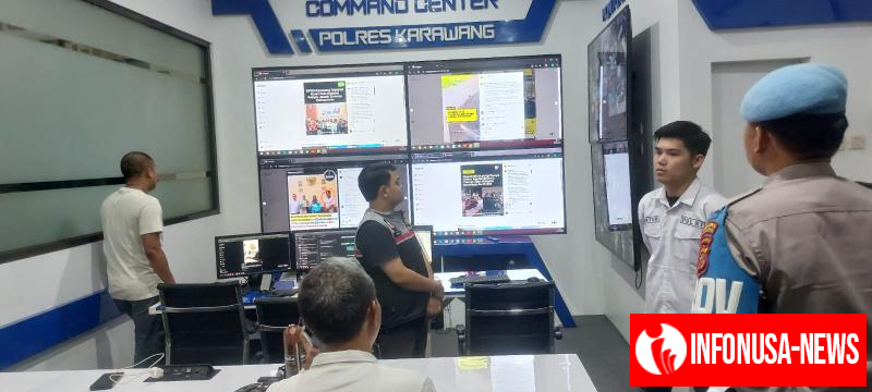 Tingkatkan Pelayanan Kepada Masyarakat, Polres Karawang Optimalkan Layanan Darurat Kepolisian110