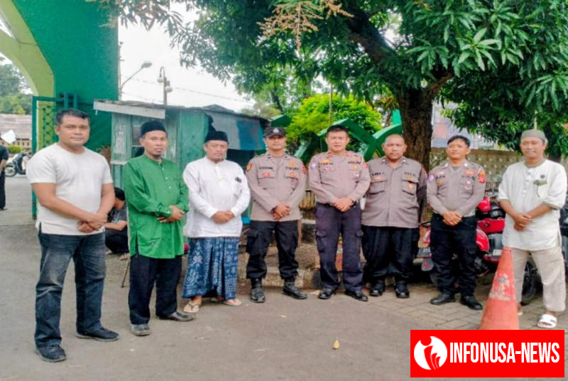 Polsek Cikampek Monitoring dan Pengamanan, Kegiatan Safari Dakwah Kajian Spesial Maulid Nabi Muhammad SAW di Masjid Asy Syuhada Cikampek Timur