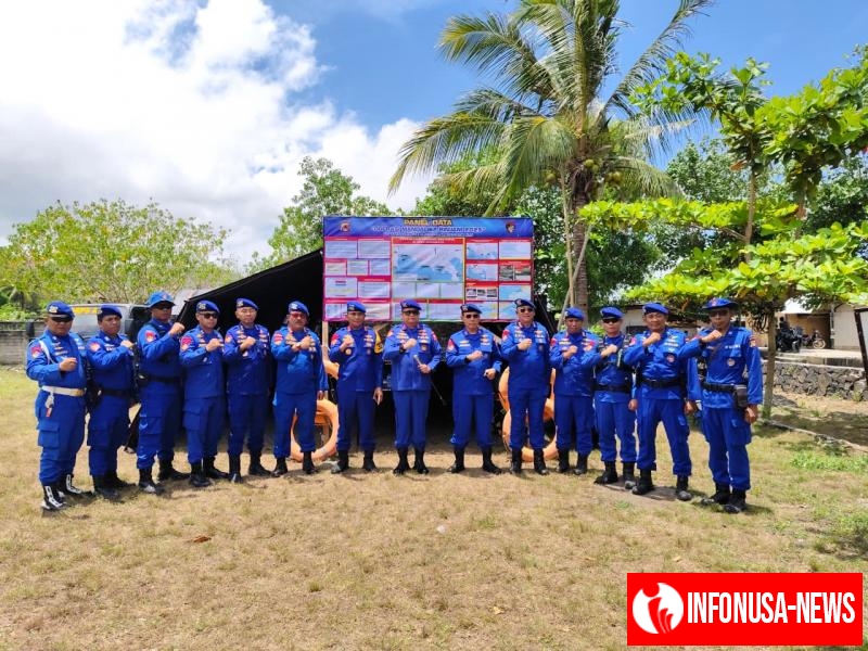 Kakorpolairud Baharkam Polri Cek Kesiapan Pengamanan MotoGP 2025 di wilayah Perairan Mandalika..