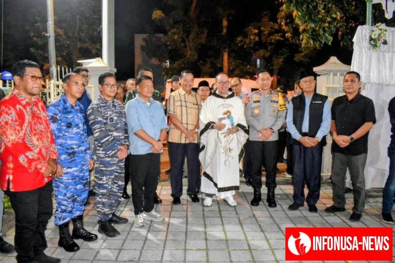 Forkopimda NTB Tinjau Gereja, Pastikan Ibadah Malam Natal 2025 Aman dan Lancar