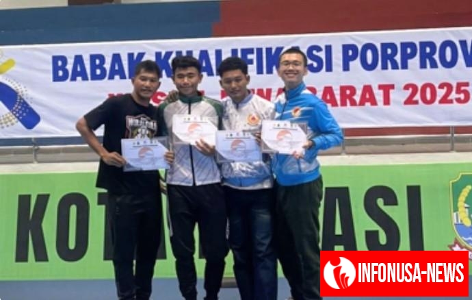 Atlet Wushu Kota Sukabumi Berhasil Torehkan Prestasi Gemilang Pada Babak Kualifikasi Lolos Ke Porprov Jawa Barat 2026