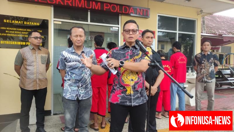Enam Pelaku Perusakan Rumah Orang Tua dan Nenek Rizka Ditangkap Polda NTB, Dua Lainnya Buron